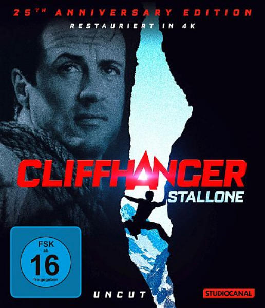 Cliffhanger - 25th Anniversary Edition - Uncut - Digital Remastered